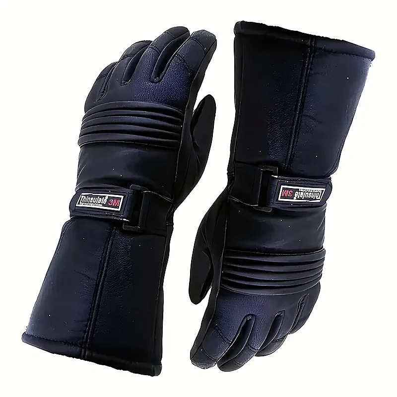 Gants moto en cuir doublure Thinsulate
