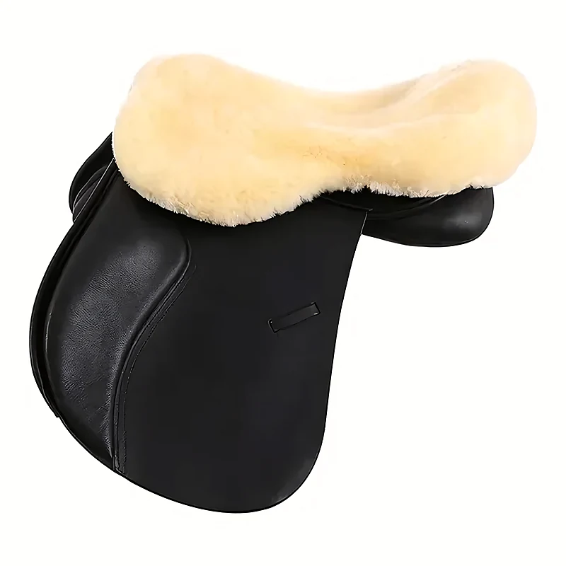 Housse de selle anglaise en agneau mérinos