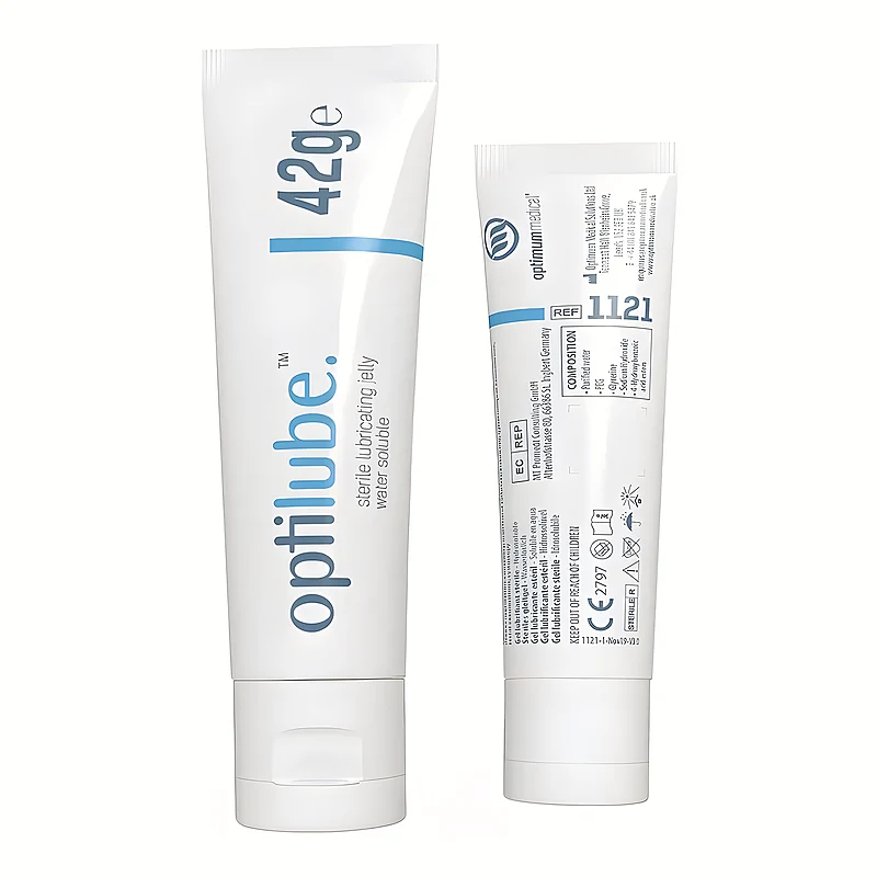 Tube de gelée lubrifiante stérile Optilube