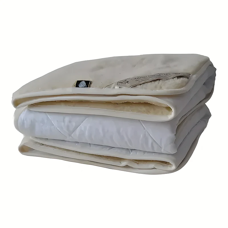 Surmatelas en laine mérinos naturelle